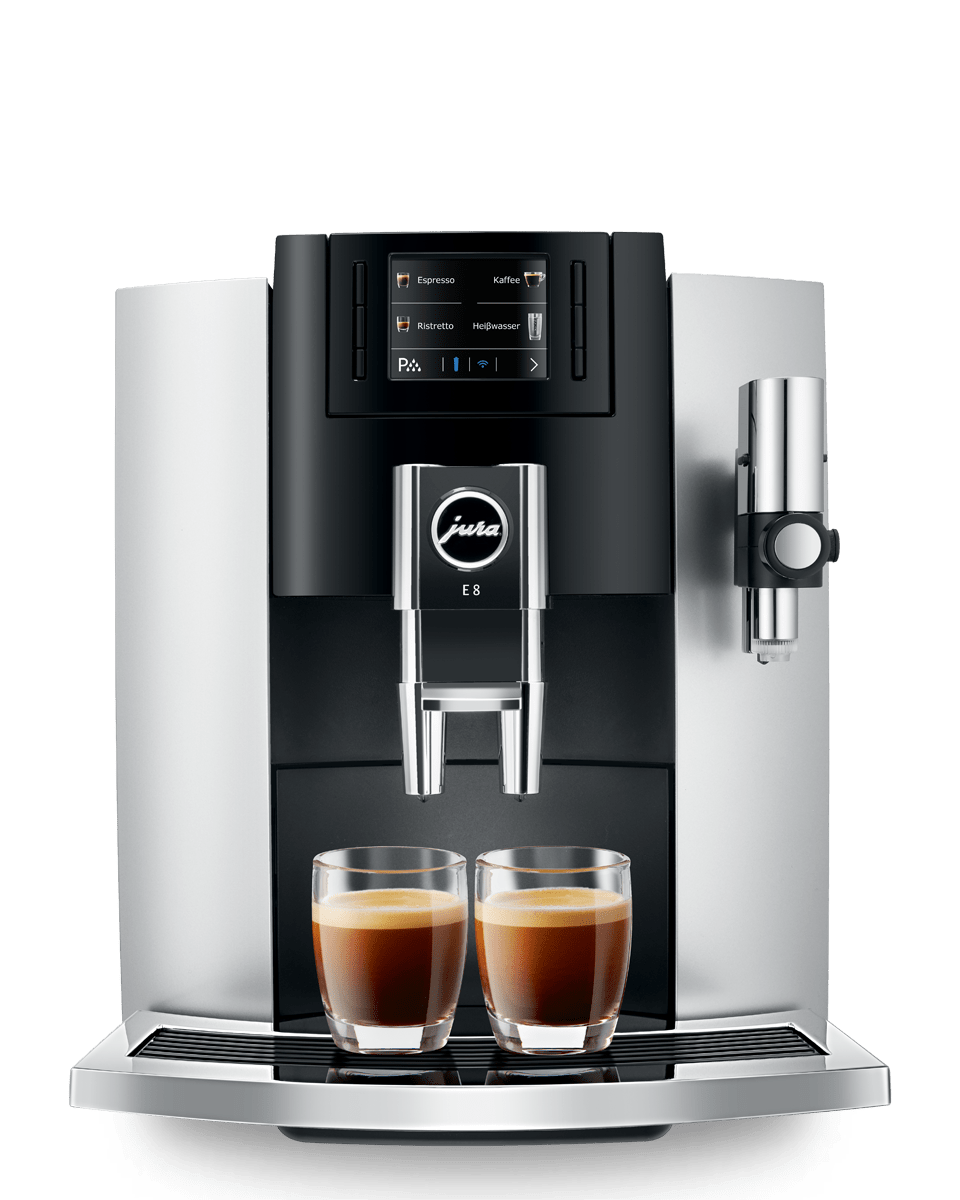 Kávovary JURA špeciality latte macchiato, cappuccino, espresso a